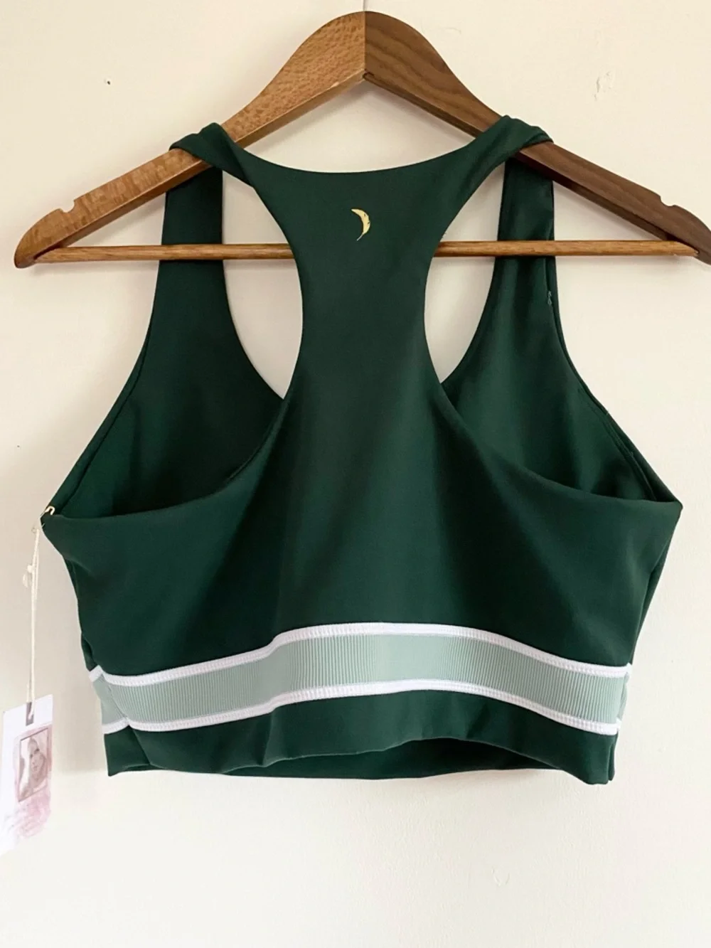 NWT Jessica Simpson Green Sports Bra Top XL